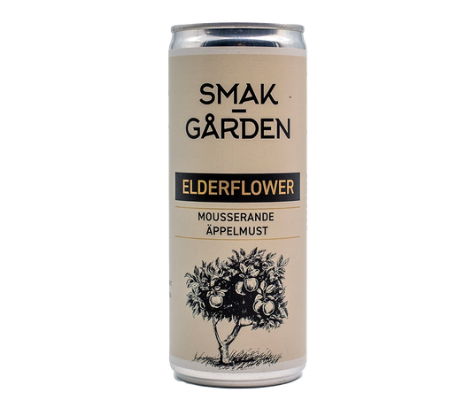 Tråg Elderflower mousserande eko burk 25 cl