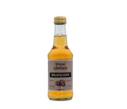 Smakgården Brukscider 25 cl – Hantverkscider 4,5%
